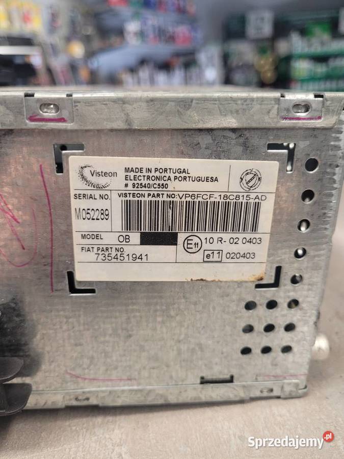 Radio do Fiata Bravo 198A 20072014r 735451941 Kończyce Małe