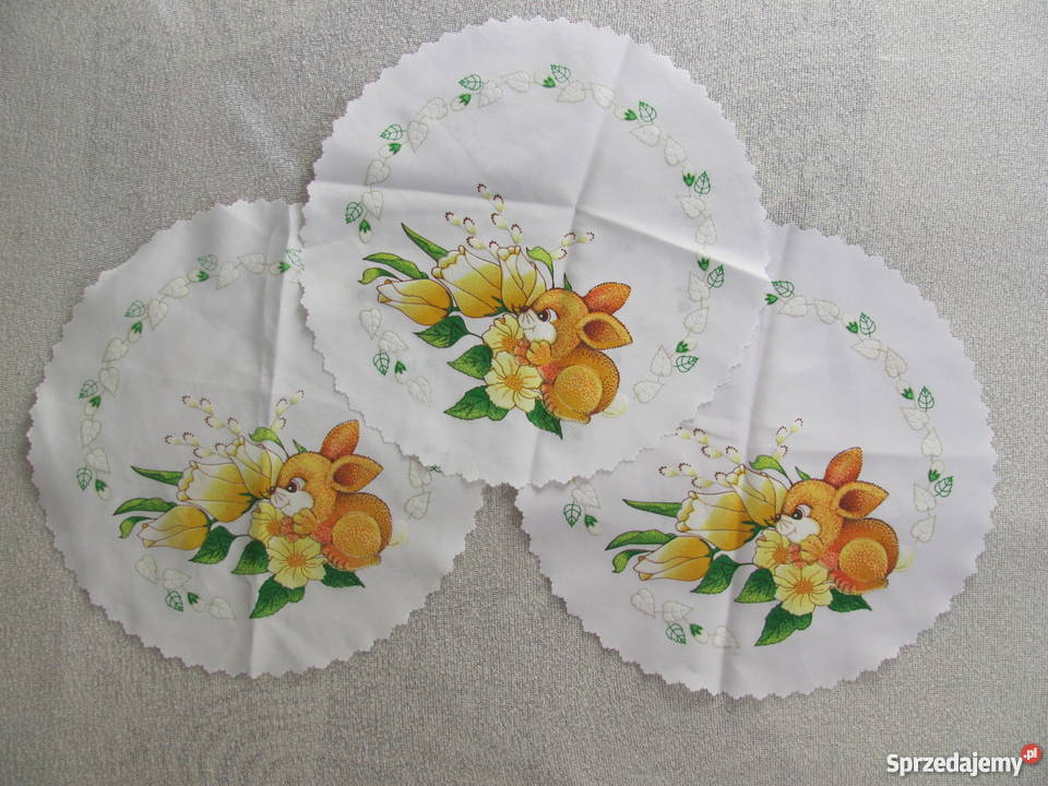 Serwetki na Wielkanoc trzy sztuki sztukę Płock