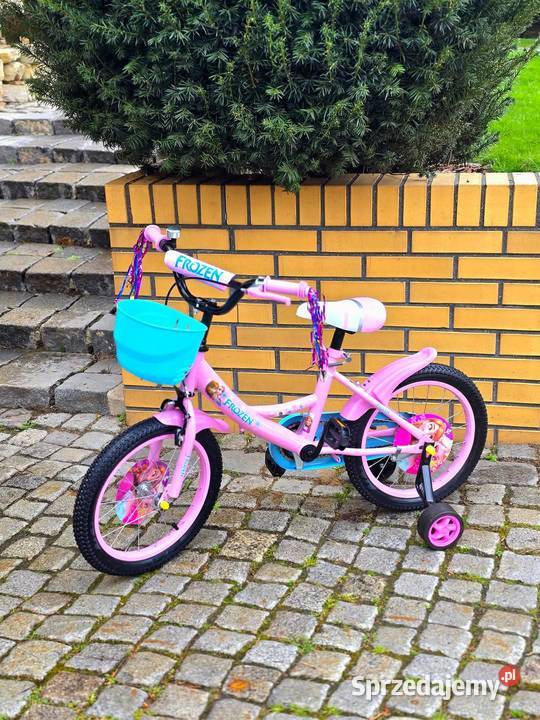 399 Rower 16 różowy Elza Frozen Zabrze sprzedam