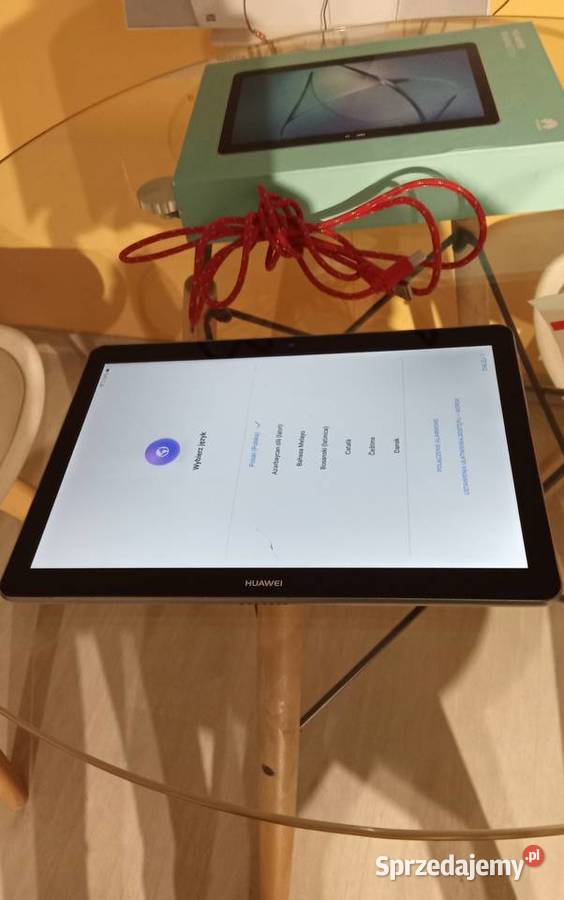 Sprzedam Uszkodzony Tablet Huawei Zablokowany Tablety i palmtopy kujawsko-pomorskie sprzedam