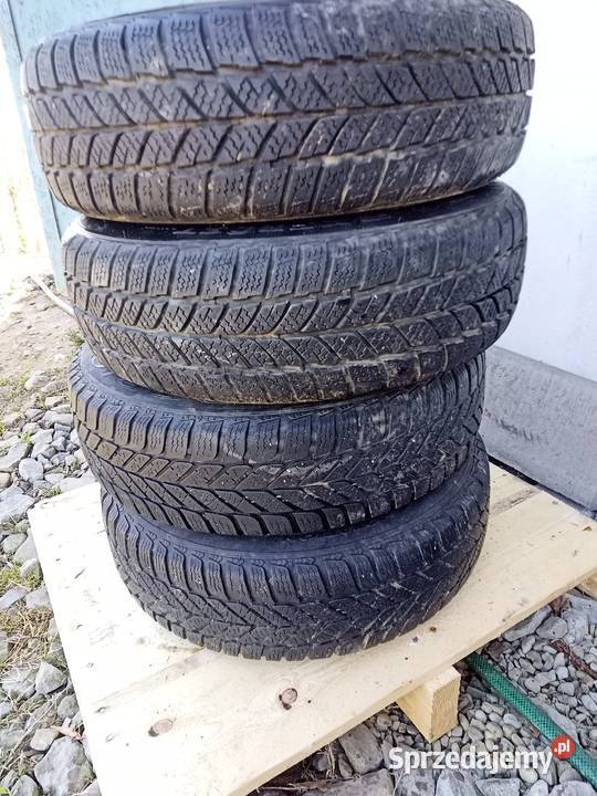 Opony plus felgi stalowe Fiat Panda