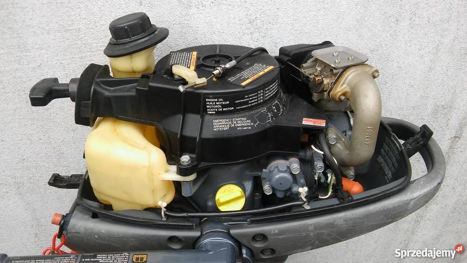 Silnik zaburtowy YAMAHA F4AMH prod 2005 Połczyn-Zdrój