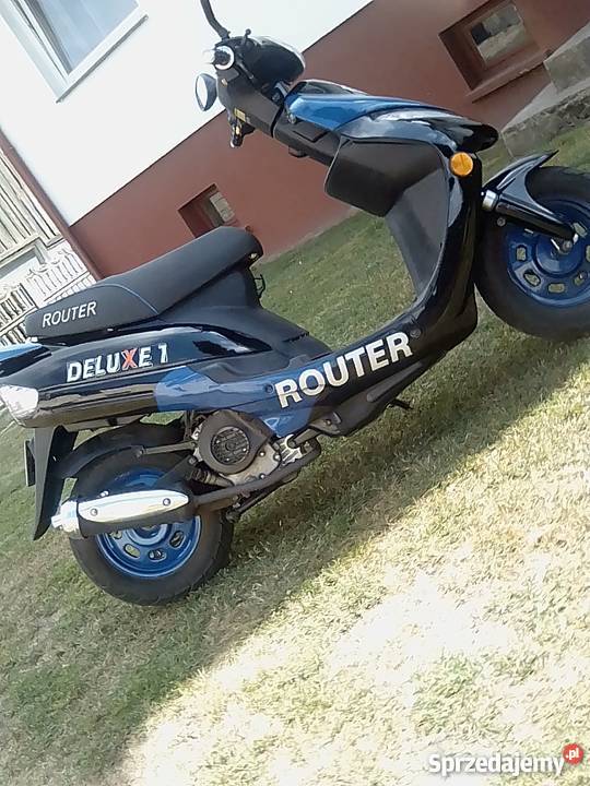 Skuter Router delux 1 zarejestrowany Rok produkcji 2016 Nowogard