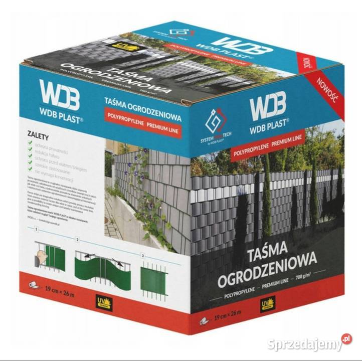 Siatka Ogrodzeniowa 19 x 26m WDB Plast 700grm małopolskie Brzeszcze