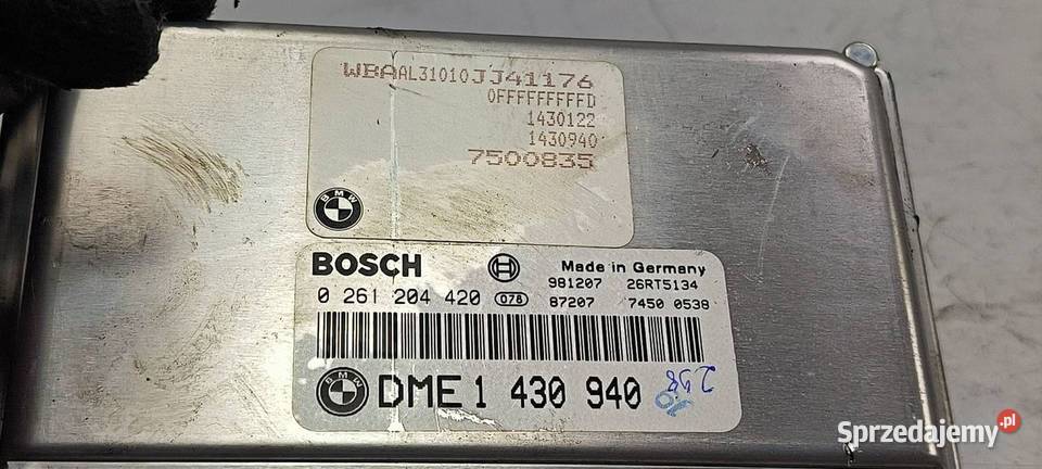 KOMPUTER BMW E 46 LIFT 0261204420 Pozostałe sprzedam