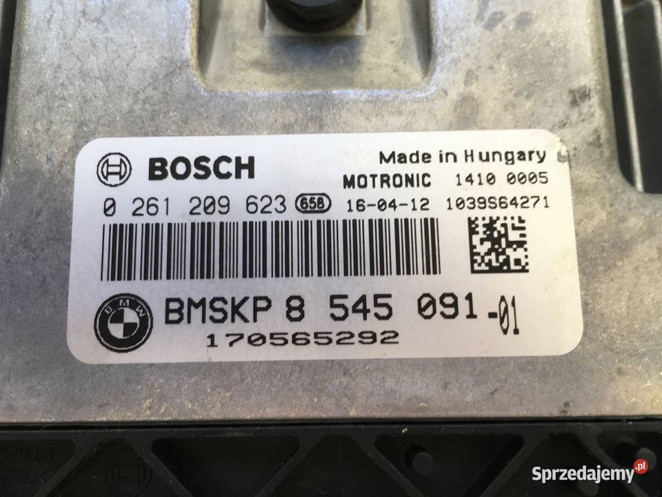 BMW F 800 R F800R K73 15 Komputer Stacyjka Wlew Łobżenica