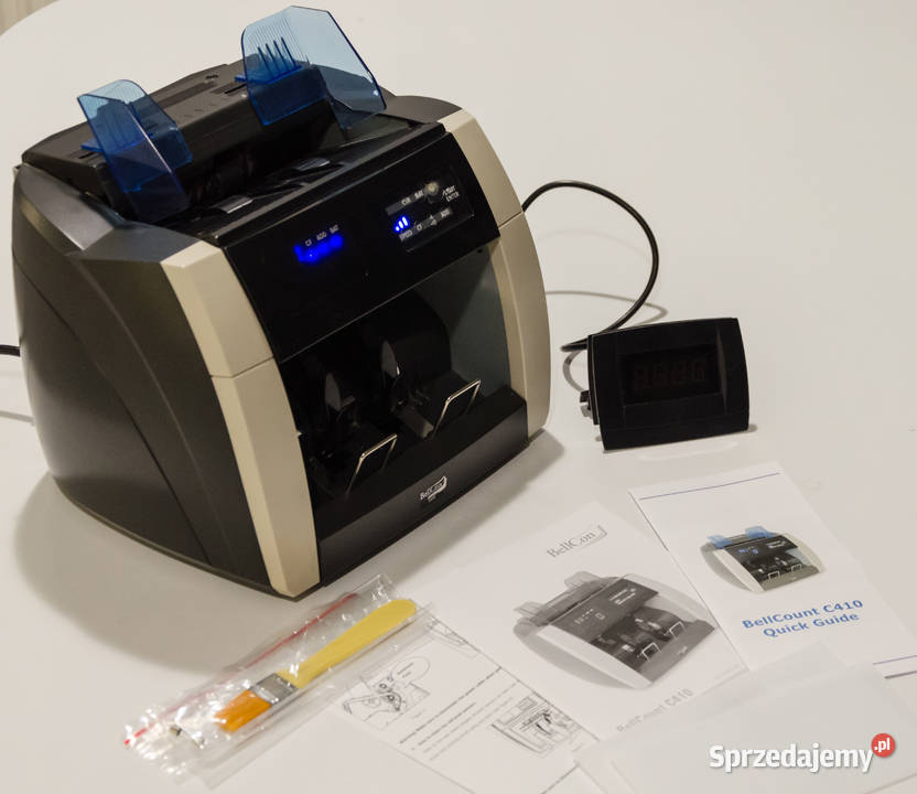 Liczarka banknotów BellCount C410 z Częstochowa