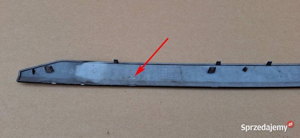 DAF XF XG LISTWA GILLA ATRAPY MASKI ORYGINAŁ Bieleń