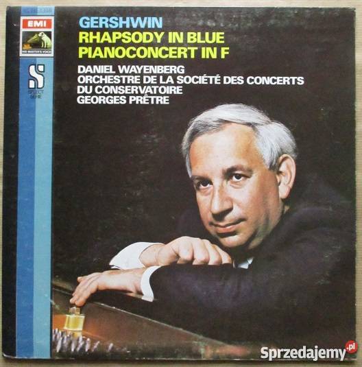 Daniel Wayenberg Rhapsody In BlueGershwin1975 EX łódzkie Łódź sprzedam