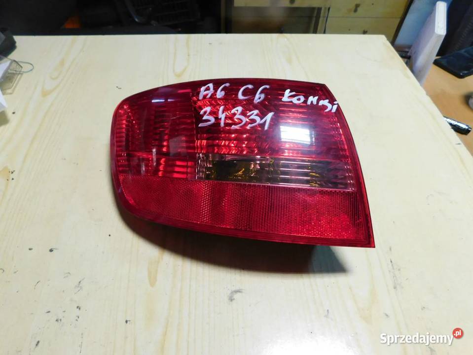 audi A6 C6 kombi lampa lewa 34331 WYSYŁKA osobowe Motoryzacja