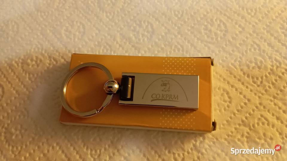 Breloczek metalowy CO KPRM Warszawa