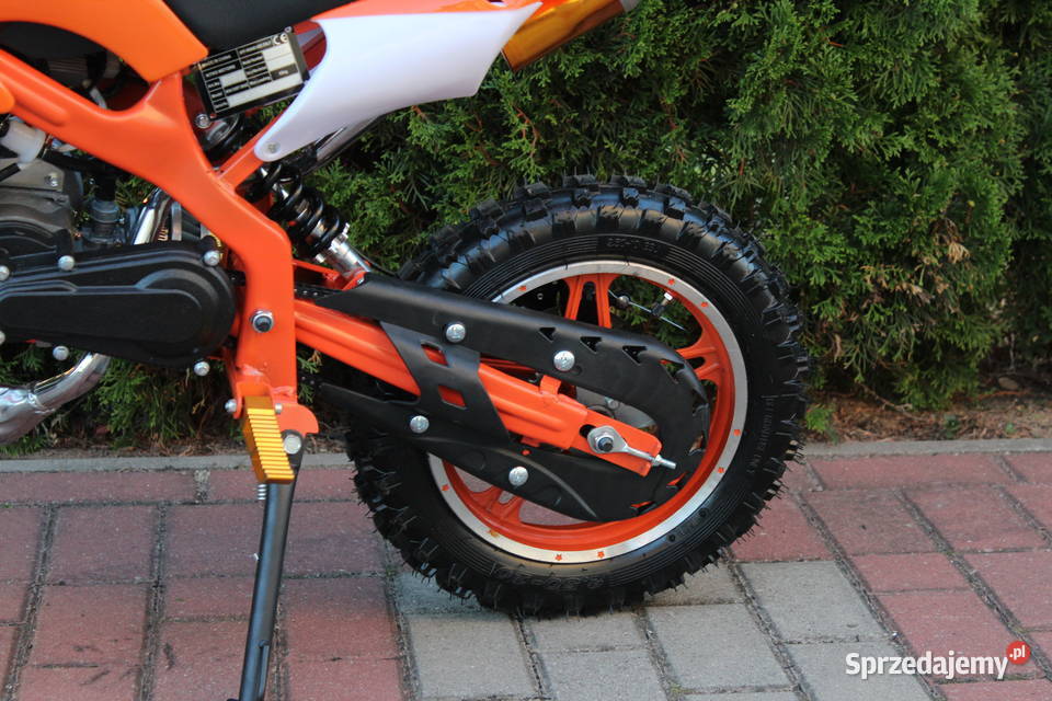 Mini cross Crossik 50 na szarpak rozrusznik na
