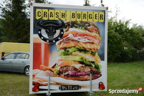 Nowa przyczepa EPINO 3m gastronomiczne Ponin