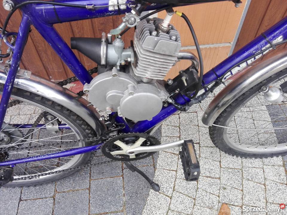 Rower z silnikiem spalinowym Doinwestowany łódzkie Wola Jedlińska