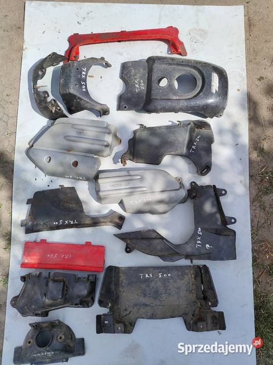 Plastik osłona silnika baku lampy owiewka honda Wiele