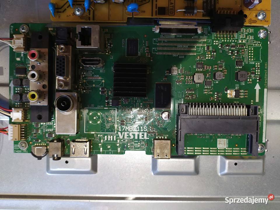 Cześci TV Finlux FL4923smart main zasilacz tcon Telewizory Szczecin sprzedam