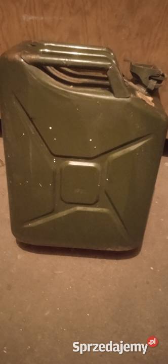 Karnister 20 l z okresu PRL 1981 r Świdnica