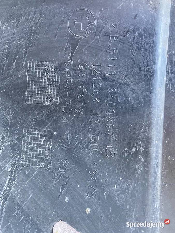 BMW X3 E83 oryginalny zderzak przód i tylni osobowe