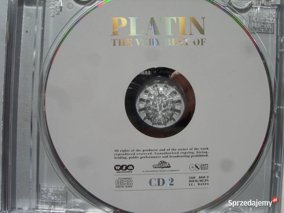 Plyta CD Platin The very best 2 cd 2000 Wołów