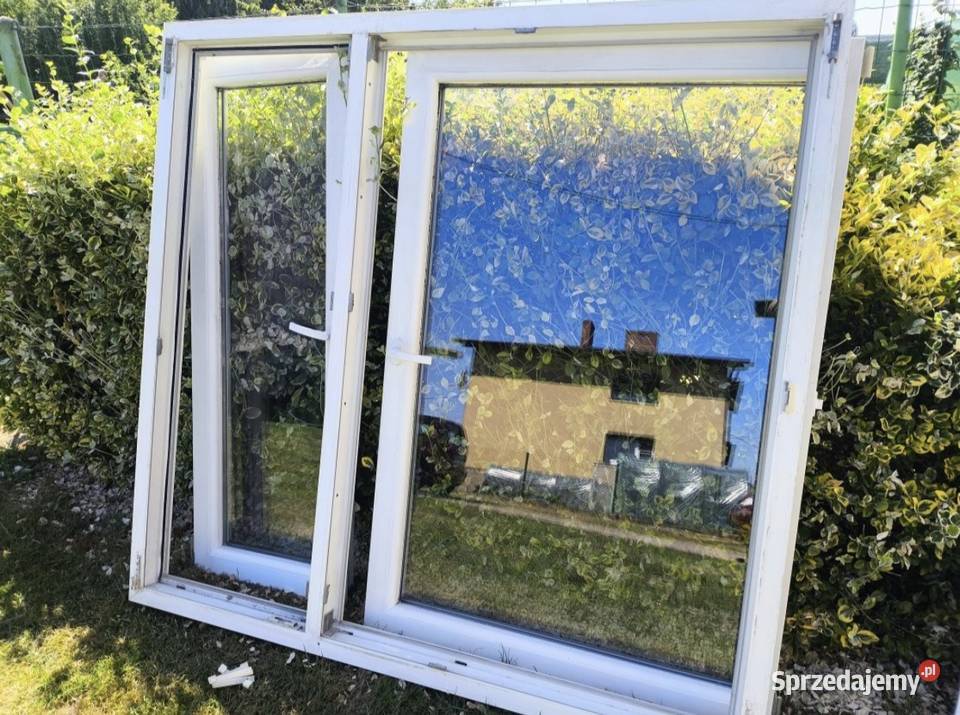 Okno plastikowe 1505 x 159 w pełni sprawne śląskie