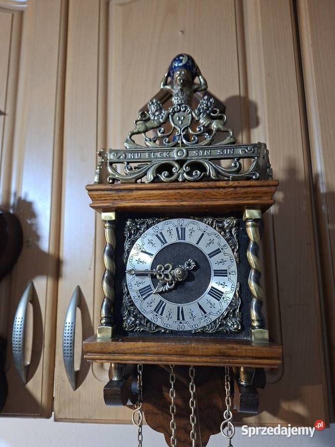 Wiszący zegar Atlas holenderski Rzeszów