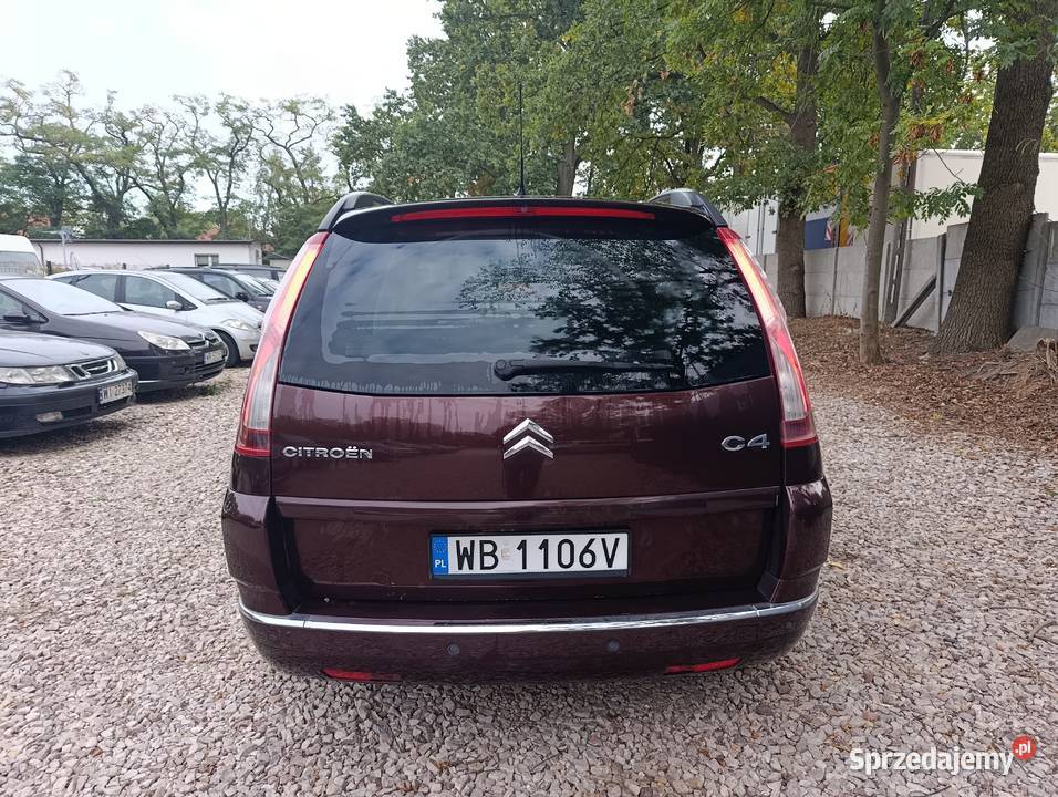 Citroen C4 Grand Picasso 20 HDI 2008 r 136 automatyczna Warszawa