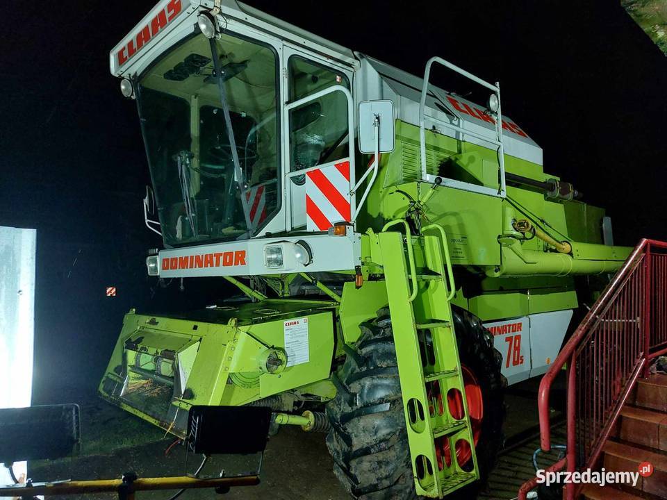 CLAAS DOMINATOR 78 39M stół 2x kosa rzepak