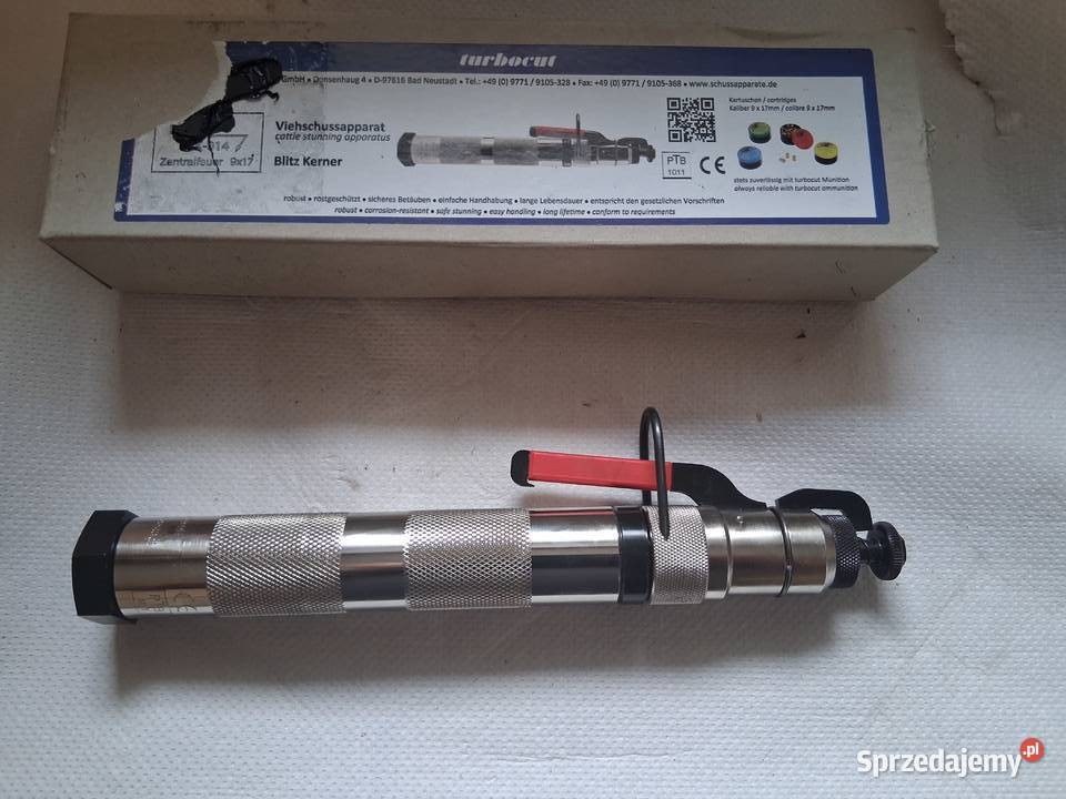 Aparat ubojowy blitz niemiecki 9mm radical Kłobuck