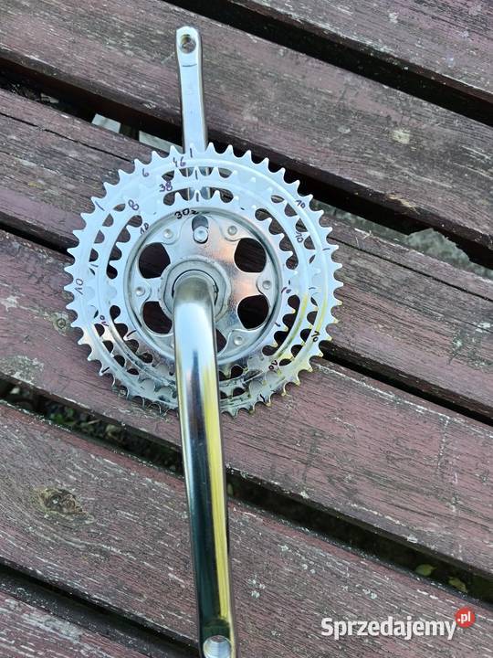 Zestaw korby z zębatka 3 rzędową BMX a Parlin