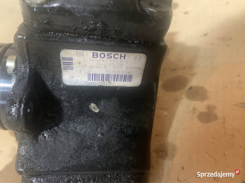 Pompa wtryskowa paliwa 0445010138 opel corsa c Układ paliwowy Szczecin