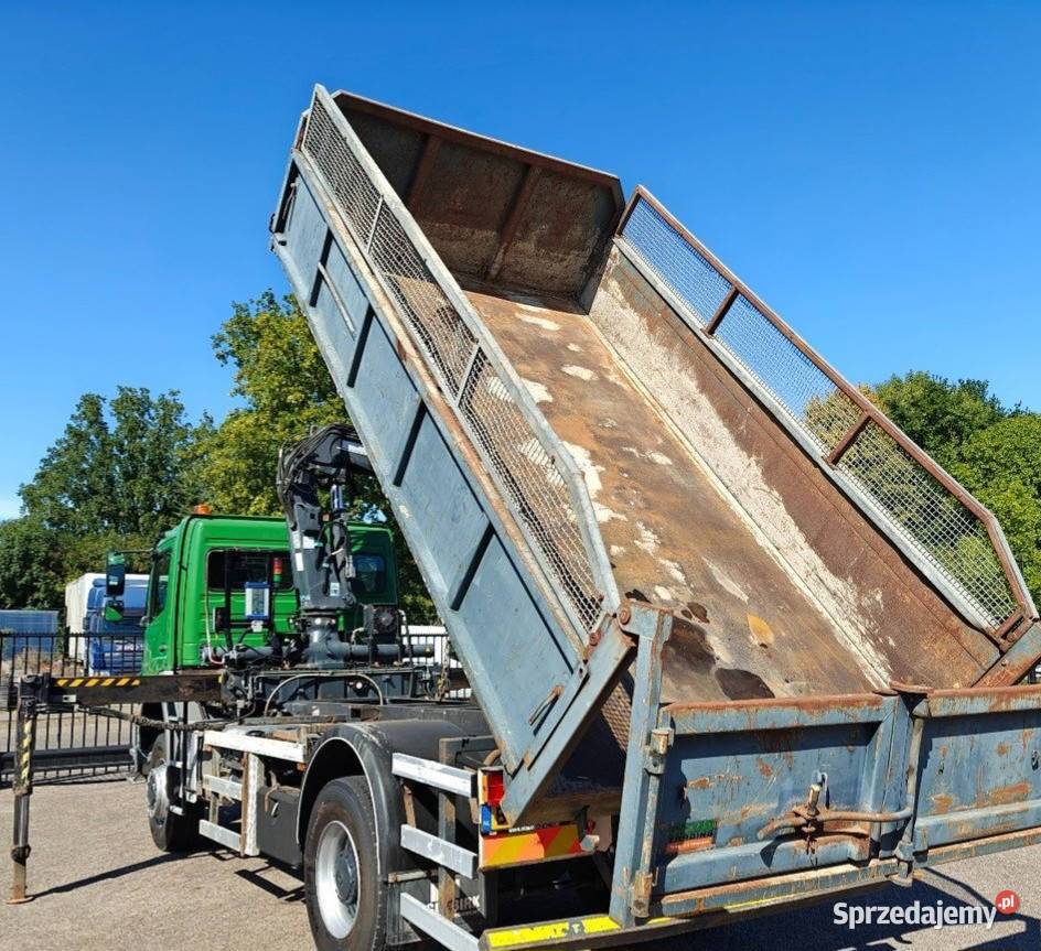 Uzywana wywrotka 4x4 z dzwigiem Mercedes Warszawa