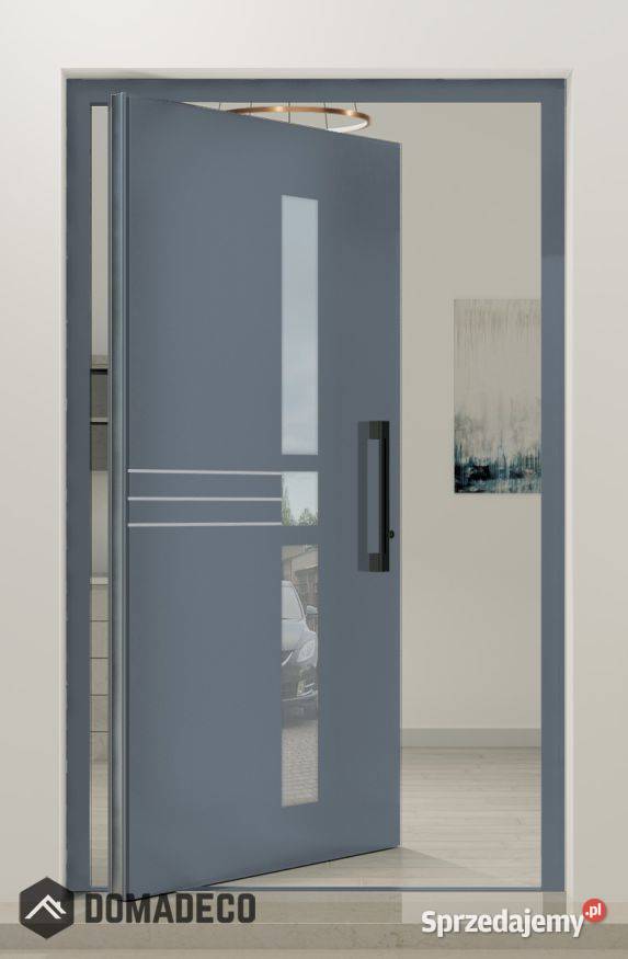 PIVOT ChipC nowoczesne aluminiowe drzwi obrotowe mazowieckie Warszawa