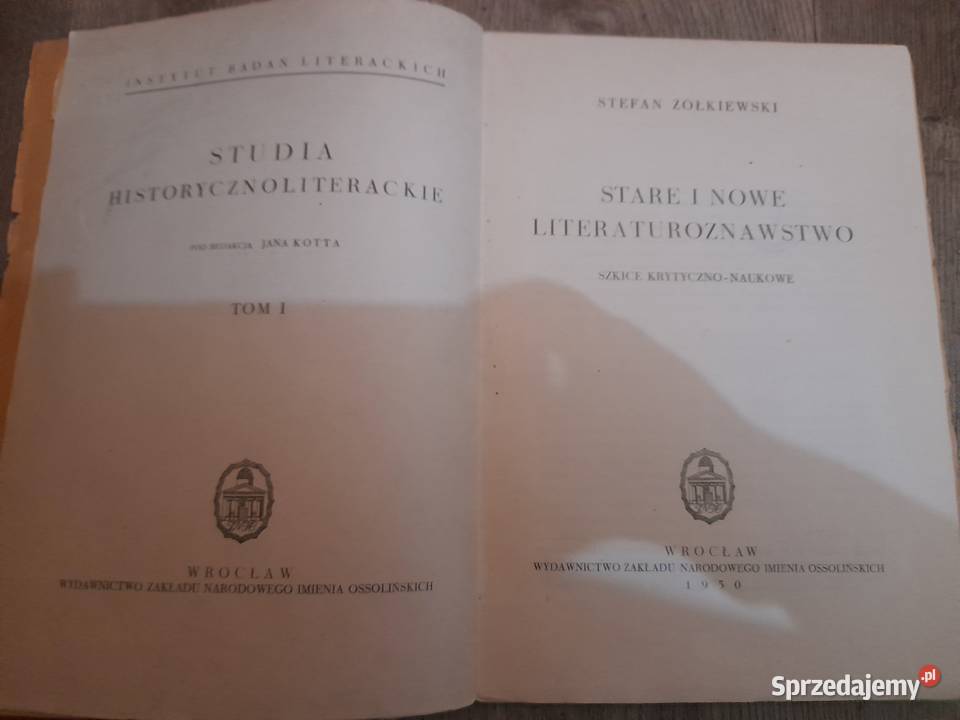 Stare i nowe literaturoznawstwo 1950 r wielkopolskie Poznań