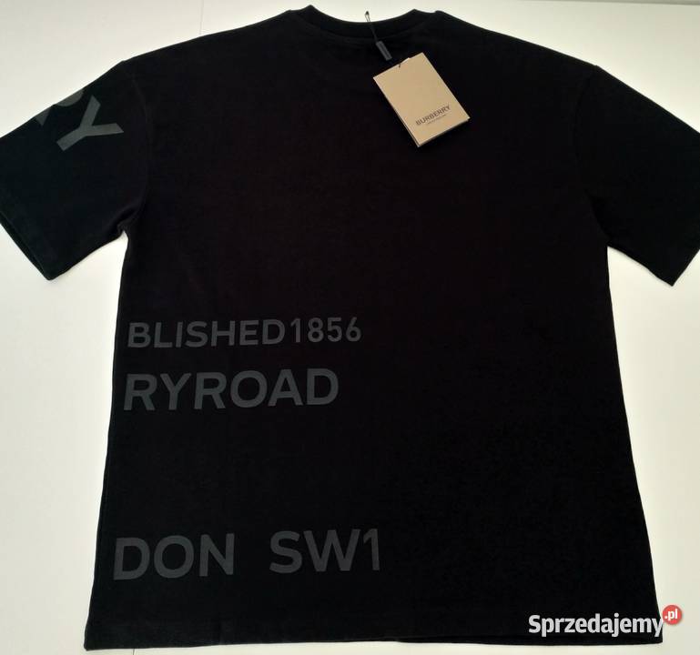 Koszulka Tshirt BURBERRY rozmiar SML Rozmiar M Szczecin