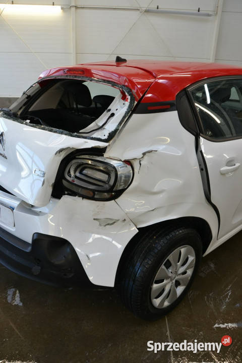 Citroen C3 LIFTING 12 benzynka 82 ledy tablet 23651km małopolskie Kęty