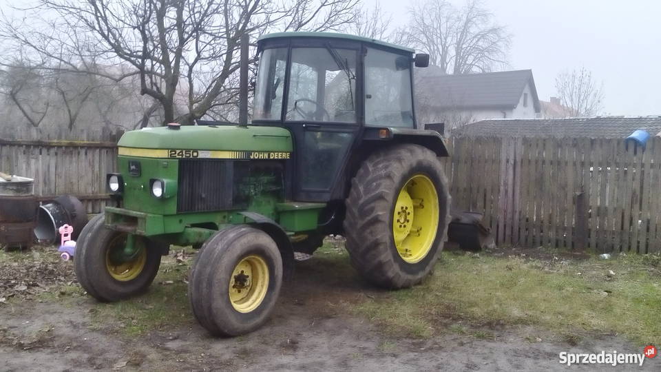 John deere 2450 4 cylindrów 70 rolnika Kabina Rolnictwo Łosiewice sprzedam
