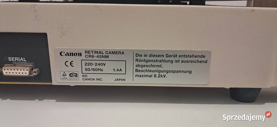 Fundus Camera Canon CR645NM Wrocław