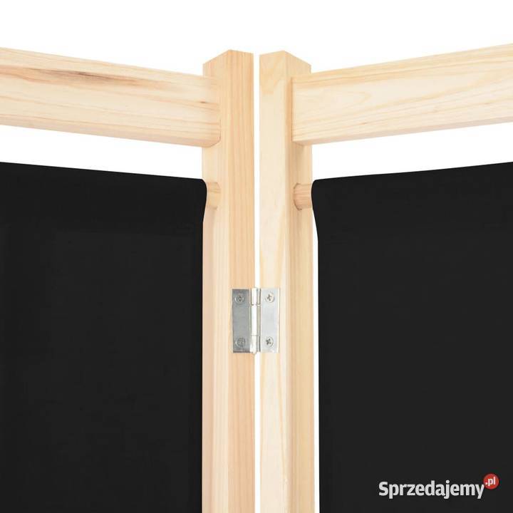vidaXL Parawan 6panelowy czarny 240 x 170 x 4 Warszawa