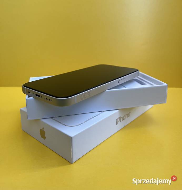 APPLE iPhone 13 5G 128GB 61 Biały idealny bez Gniezno sprzedam