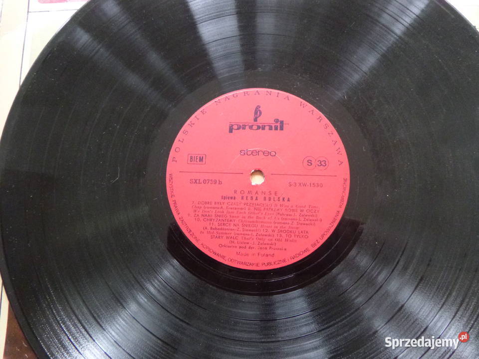 Płyta winylowa LP Rena Rolska Oczy czarne Warszawa