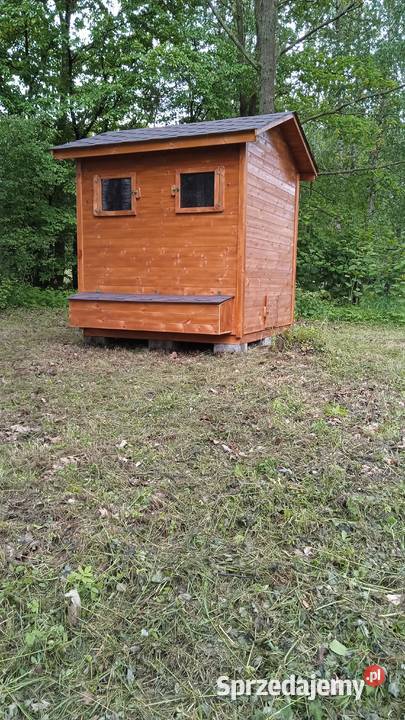 Kurnik BANTAMKA drewniany domek kur drobiu śląskie Kruszyna
