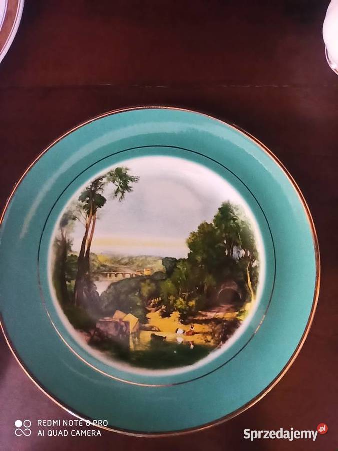 Talerz patera ze sceną WiejskąPALL MALL WAREFWR Gdańsk
