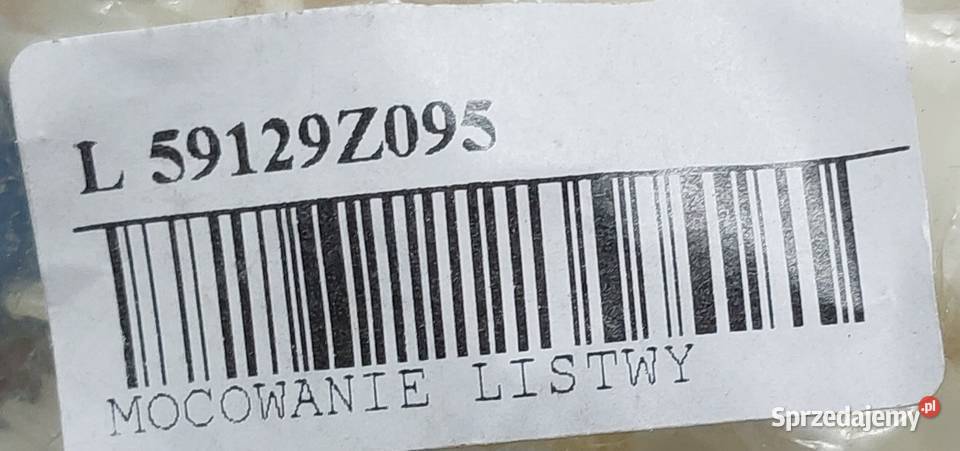 SPINKA LISTWY BOCZNEJ BŁOTNIKA MERCEDES 190 W201 Mielęcin