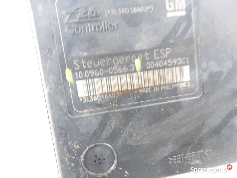 POMPA ABS OPEL ZAFIRA B 13237705BG 10096005663 osobowe