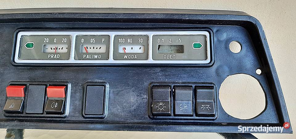 Deska rozdzielcza wskaźniki przełączniki Żuk Ostrów Wielkopolski