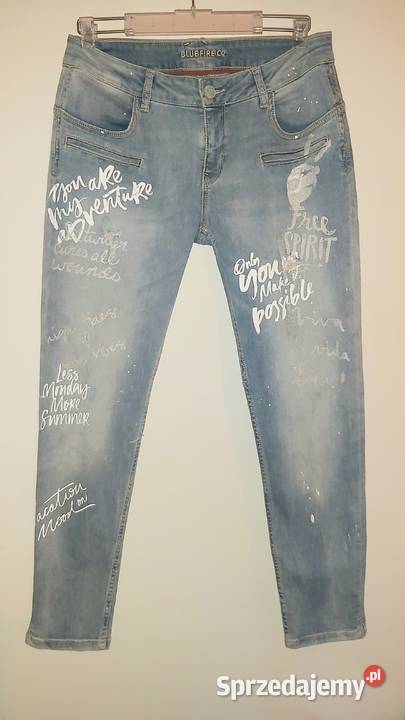 Spodnie BLUE FIRE LOS ANGELES rozmiar L W30 L28 Inny wzór Spodnie Lublin