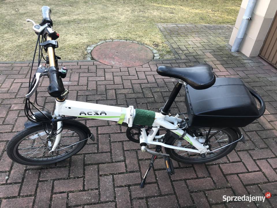 Rower elektryczny skladany skladak opolskie Dobrodzień