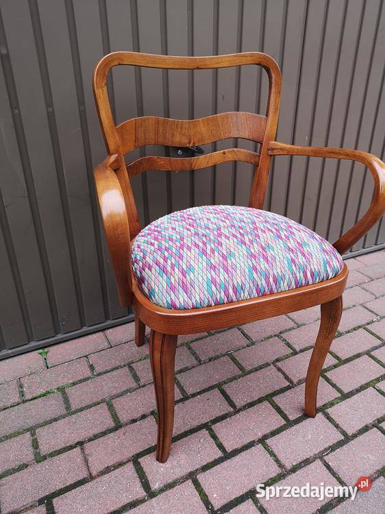Stary Fotel Krzesło ARTDECO Gabinetowy Antyk Swarzędz sprzedam
