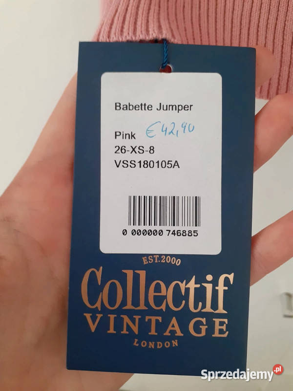 Sweterek off the shoulder coquette lolita clean różowy lubuskie Gorzów Wielkopolski
