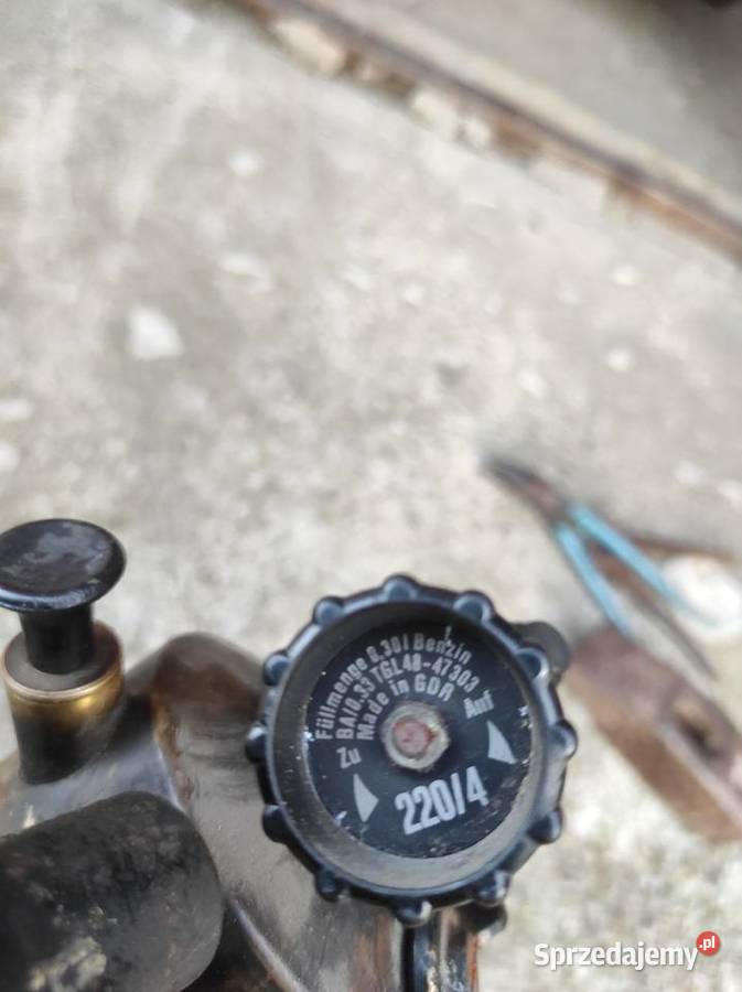 Palnik benzynowy naftowy made in GDR zabytek Bochnia